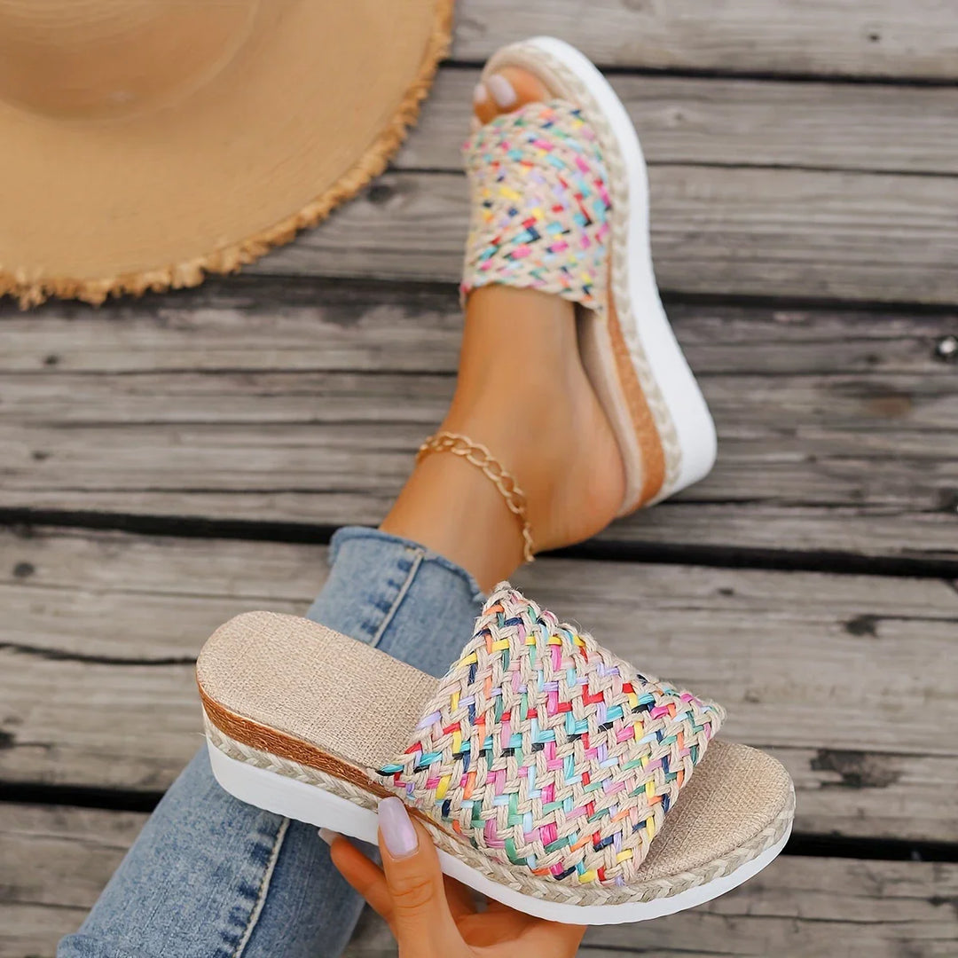 Lily™ - Colorful Woven Sandals