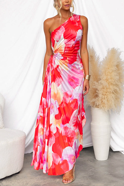Celia | Vibrant Printed Gown