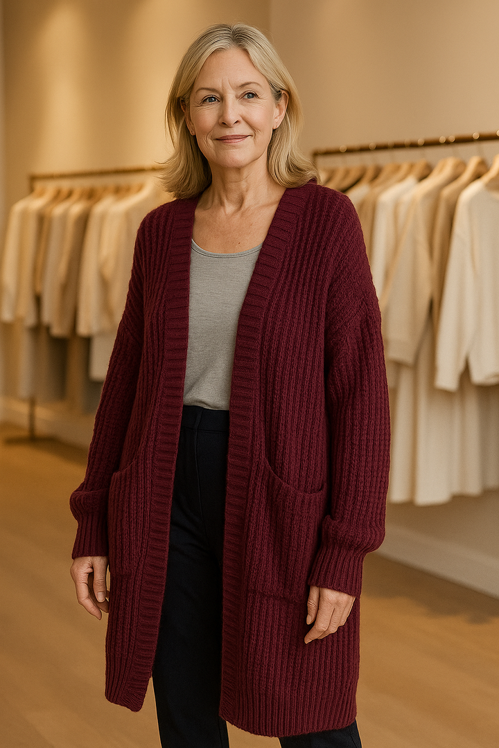 Erica | Long Knitted Cardigan Women