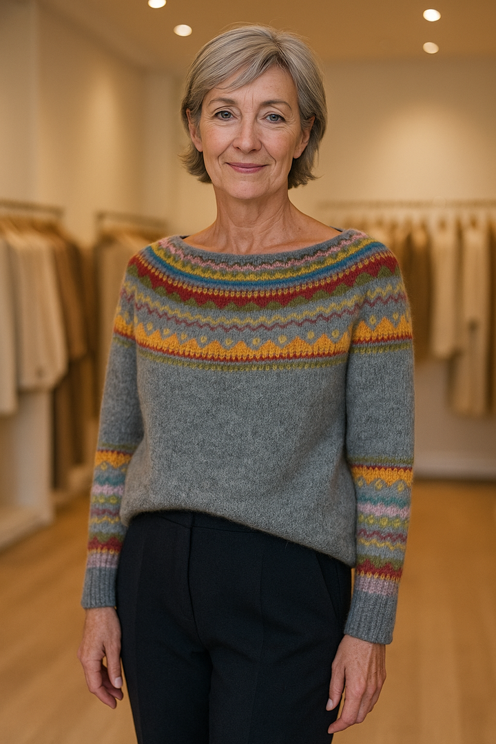 Nina™ | Vintage Knit Sweater