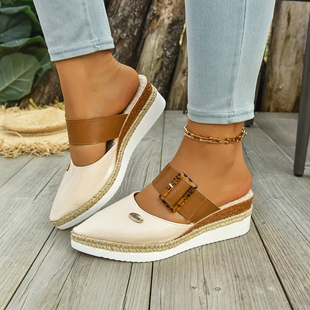 Alyssa™ - Stylish Wedge Sandals