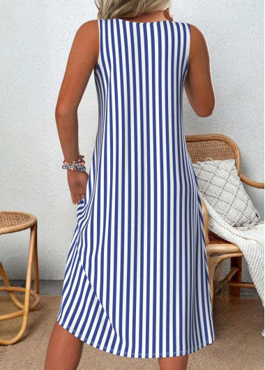 Mira™ | Striped Breeze Dress