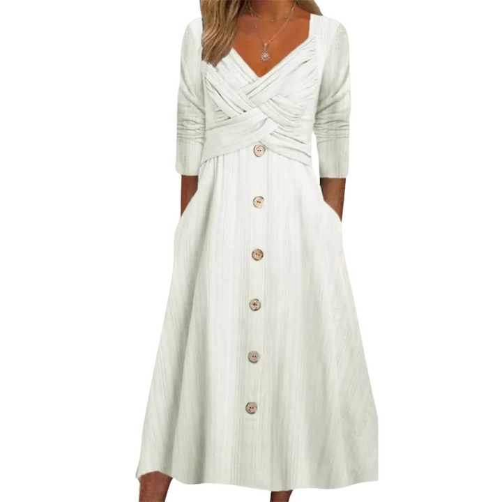 Ella™ | Elegant Tummy Coverage Dress