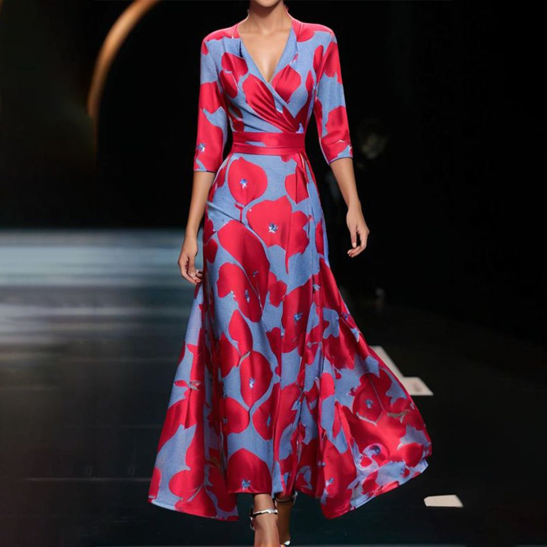 Jessica -V-neck dress