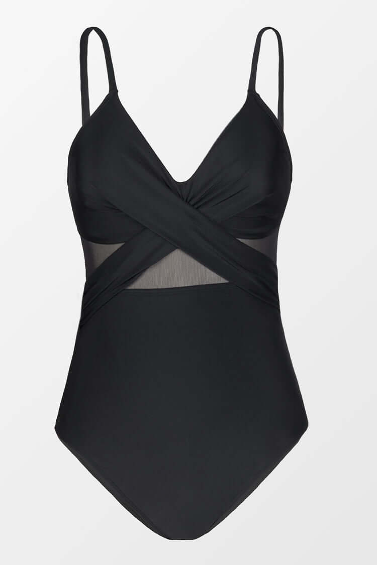 Amalfi-Swimsuit with Shaping Sheer Details