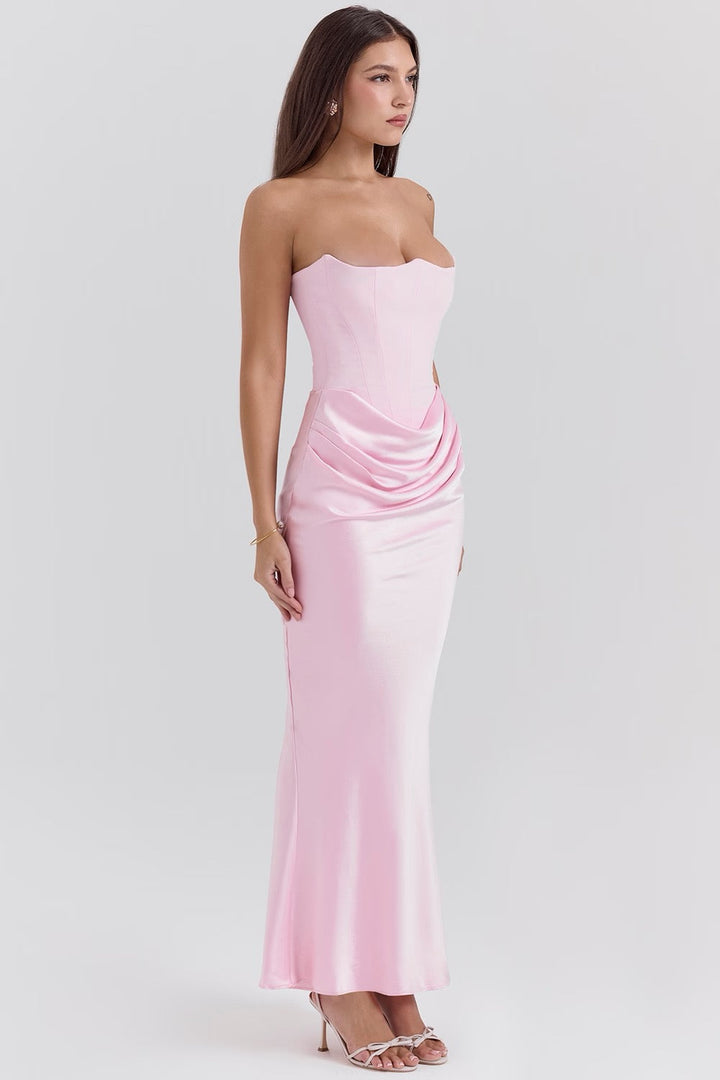 Tessa | Strapless Maxi Dress