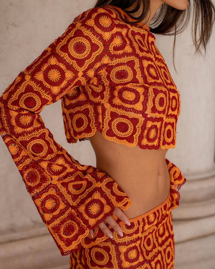 Kamryn | Long Sleeve Wrap Set