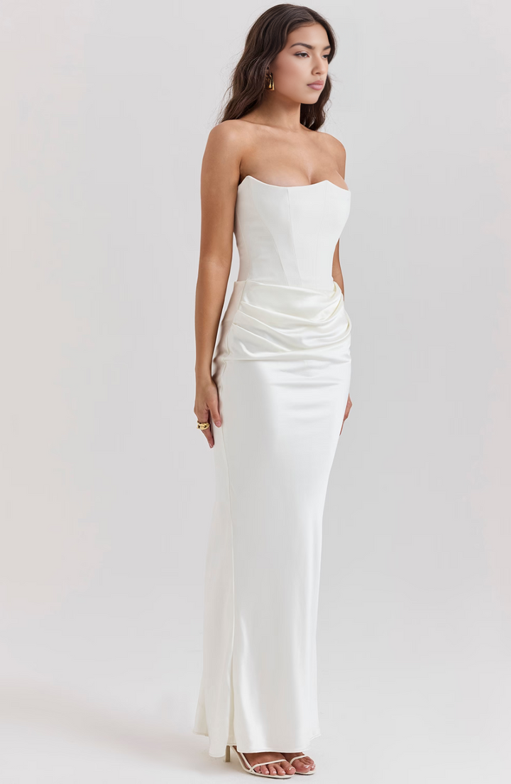 Tessa | Strapless Maxi Dress
