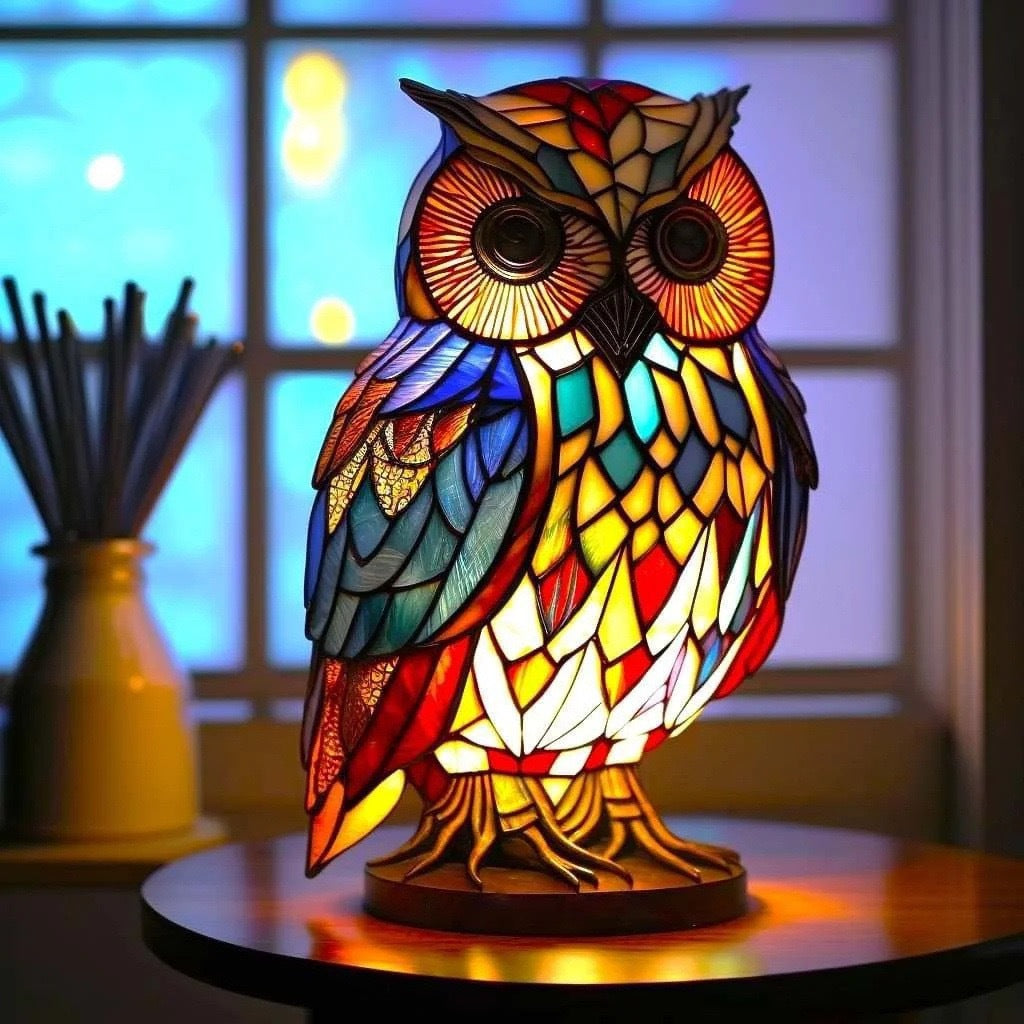 Merlin |Magical Owl Lamp