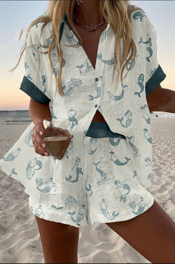 Jalia™ |Short Linen Set