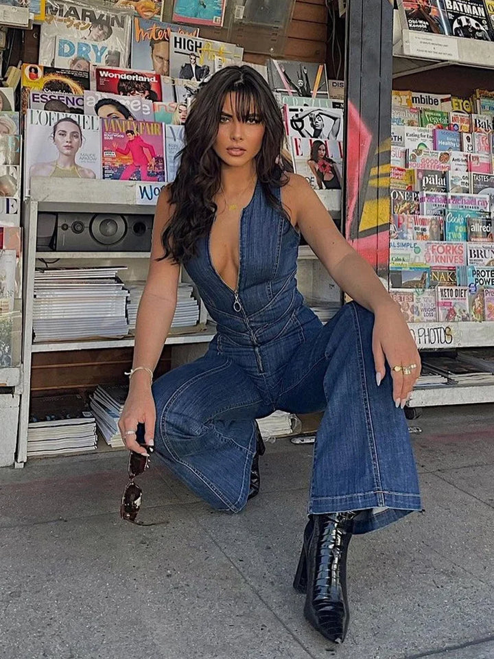 Daleyza | Denim Jumpsuit