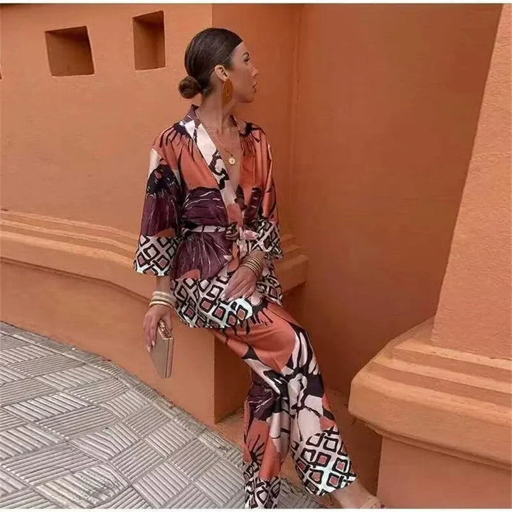 Klaudia | Modern Printed Suit