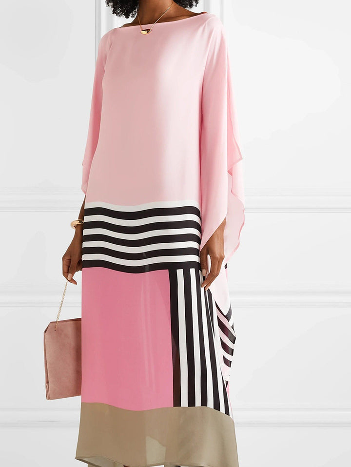 Valarie⢠| Elegant Geometric Print Caftan