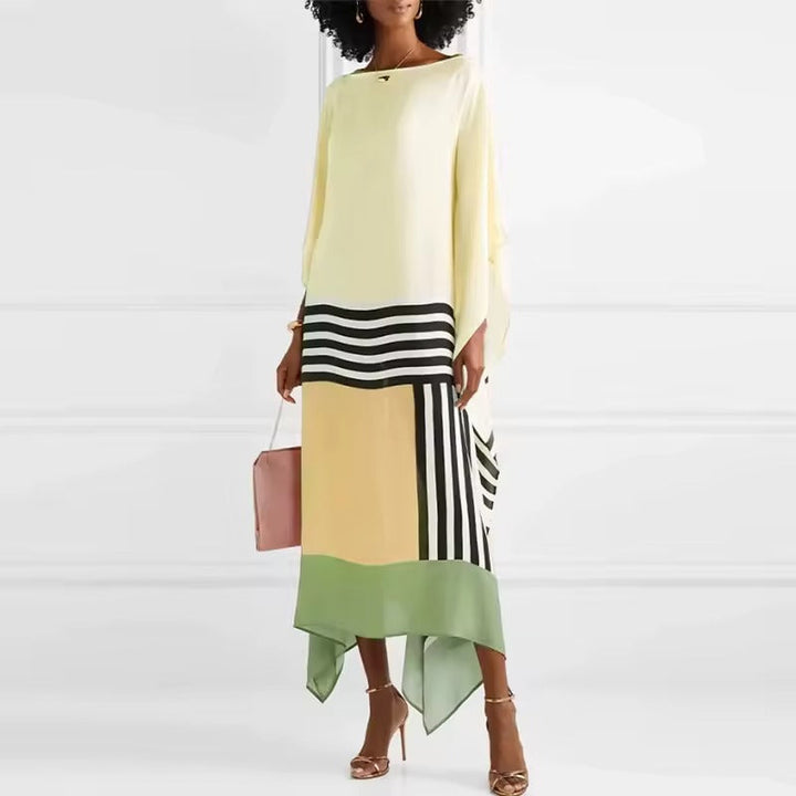 Valarie⢠| Elegant Geometric Print Caftan