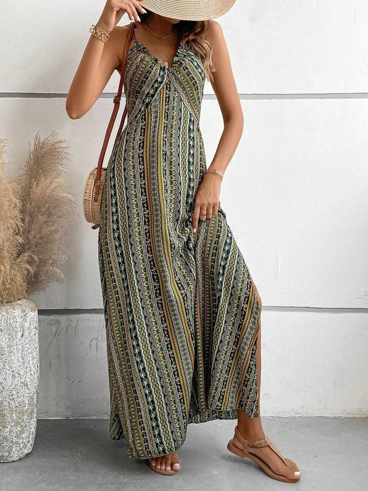 Hanna™ - Ethnic Backless Dress