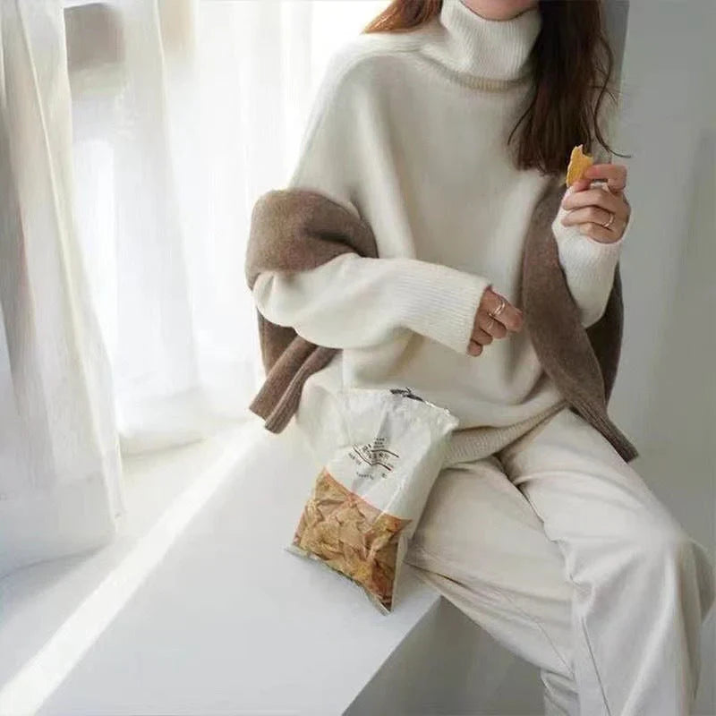 LOTTIE™ | CASHMERE TURTLENECK JUMPER
