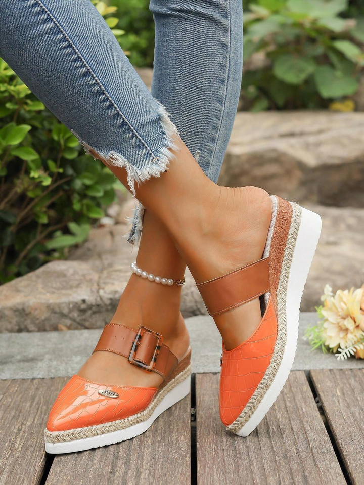 Alyssa™ - Stylish Wedge Sandals
