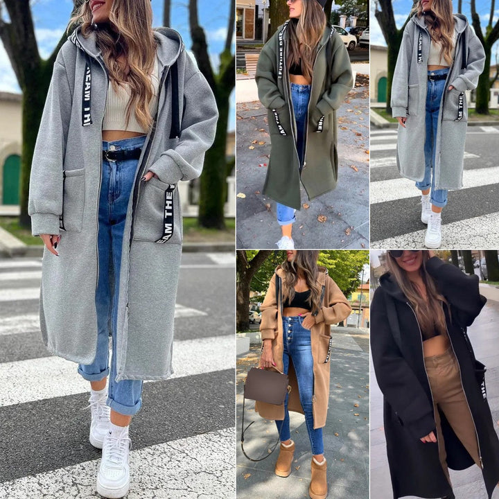 Leslie⢠- Long Hooded Sweatshirtš