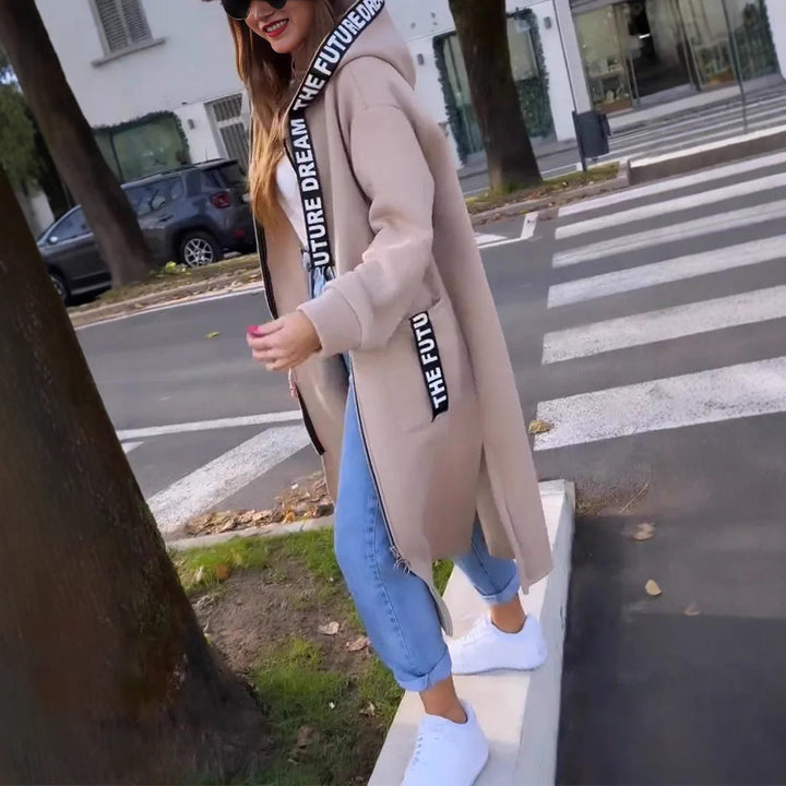 Leslie⢠- Long Hooded Sweatshirtš