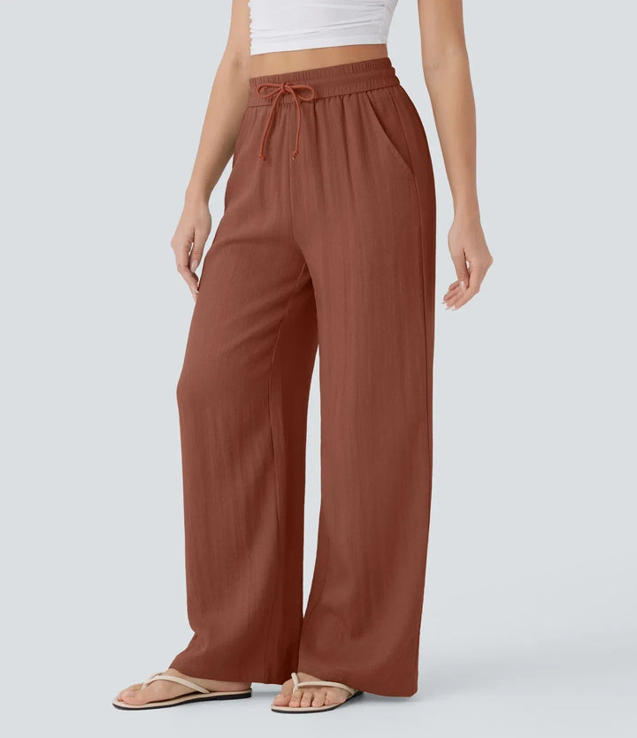 Zafeiria™ - Elegant linen pants