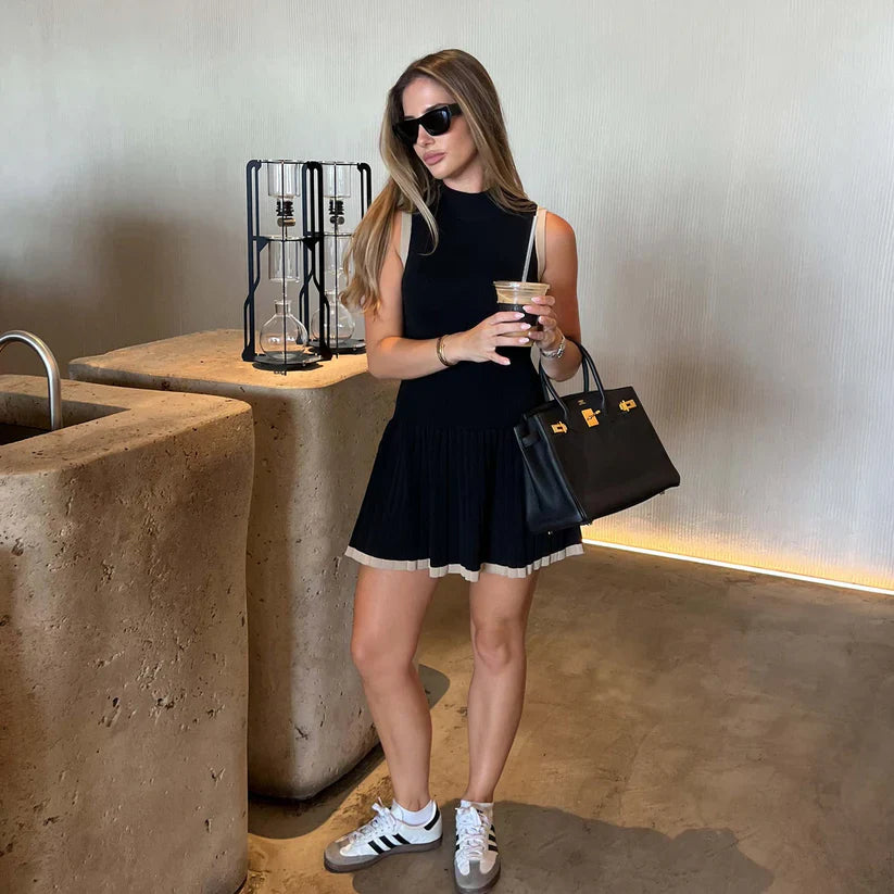 Leah | Ribbed Mini Dress