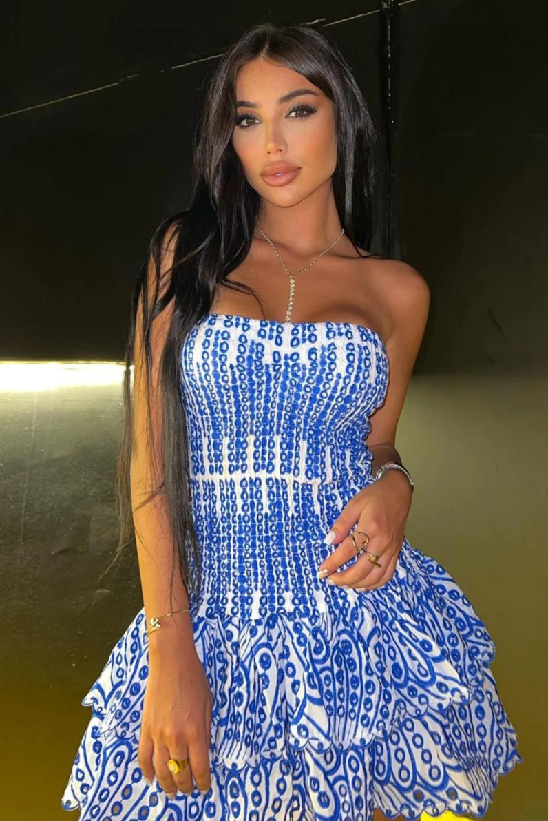 Cerys | Ruffle Mini Dress