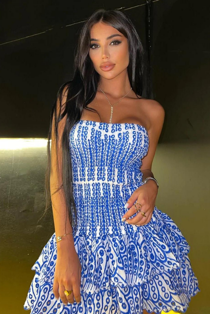 Cerys | Ruffle Mini Dress