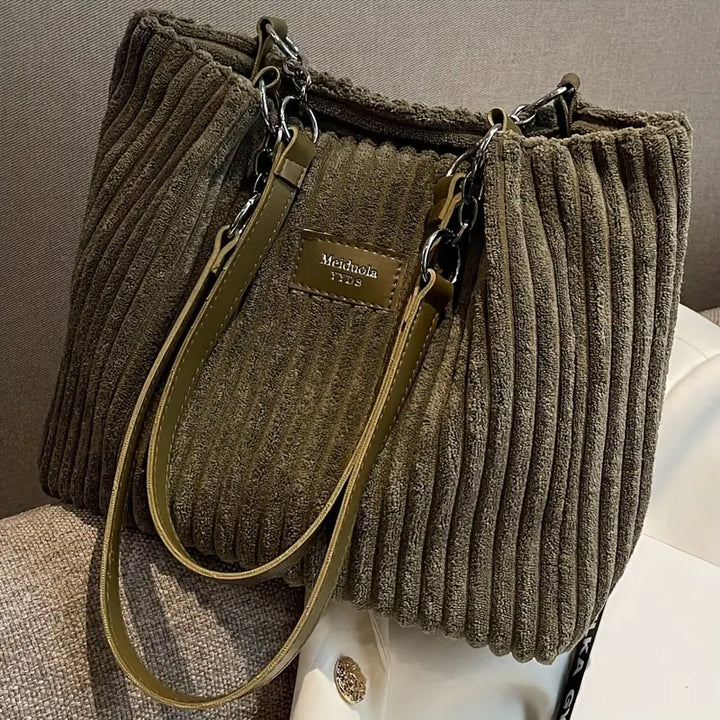Marla / COTTON CORDUROY BAG