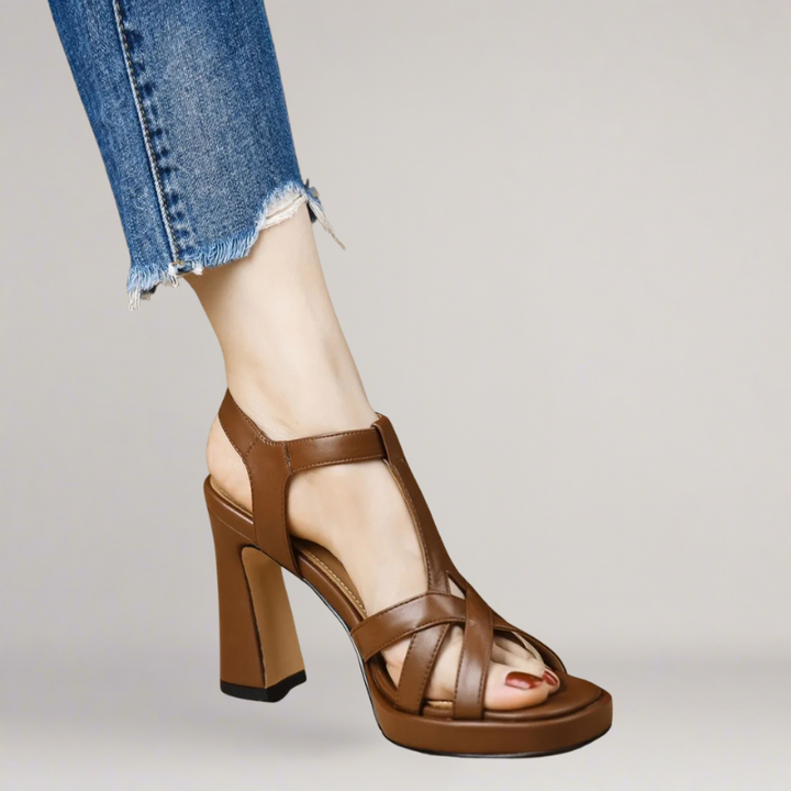 Charlotte | Handmade eco-leather sandal
