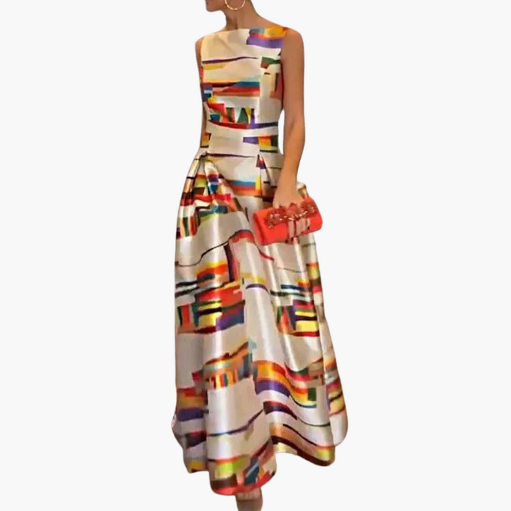 Misty™ | Geometric Maxi Dress