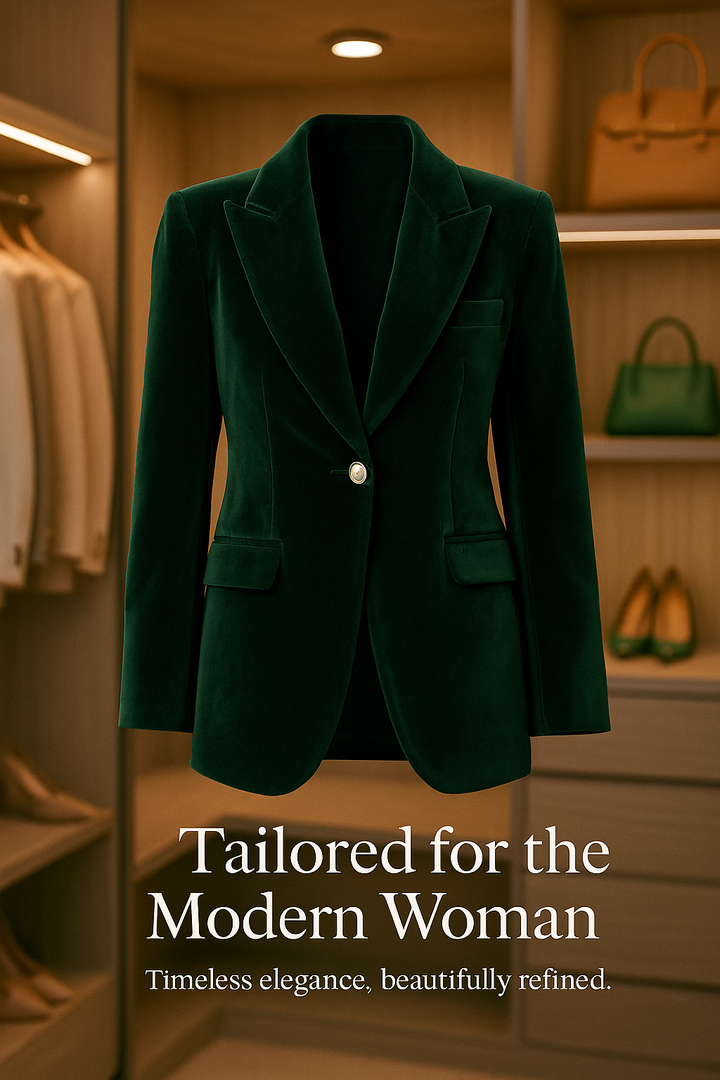 MARNIE™| TAILORED VELVET BLAZER