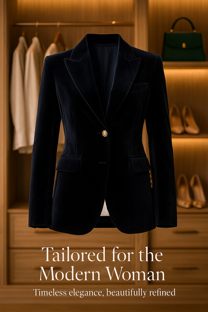 MARNIE™| TAILORED VELVET BLAZER
