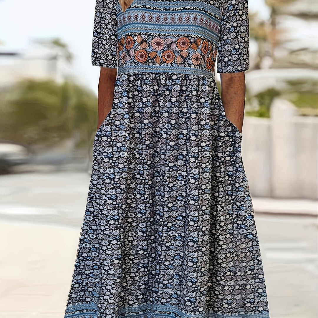 Kathy™-Casual Bohemian Dress