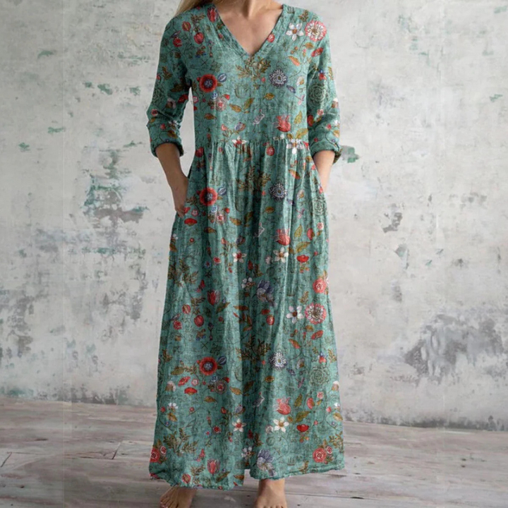 Adina™ | Elegant Floral Dress