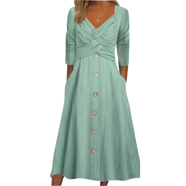 Ella™ | Elegant Tummy Coverage Dress