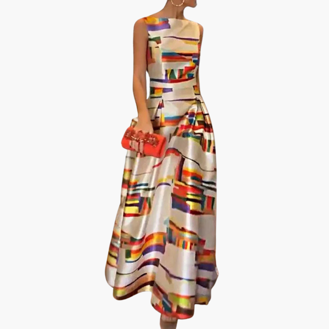 Misty™ | Geometric Maxi Dress