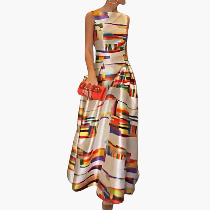 Misty™ | Geometric Maxi Dress