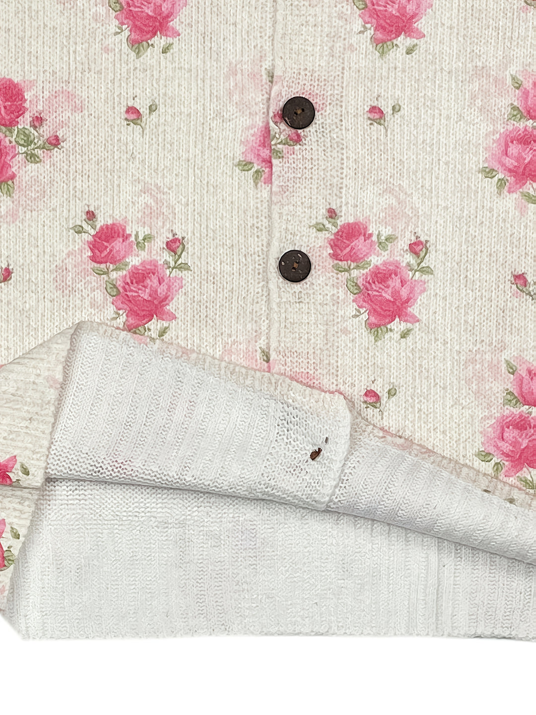 Wendy- 3D Floral Print Cardigan