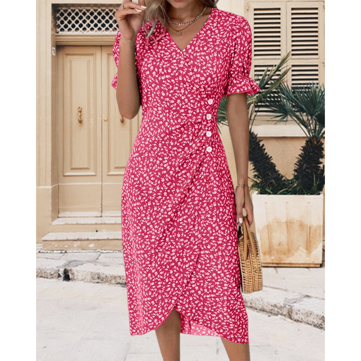 Vienna™ ELEGANT WRAP DRESS