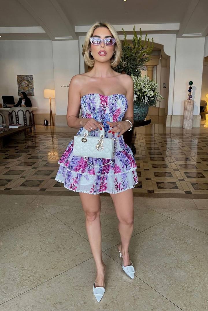 Micah | Bubblegum Mini Dress