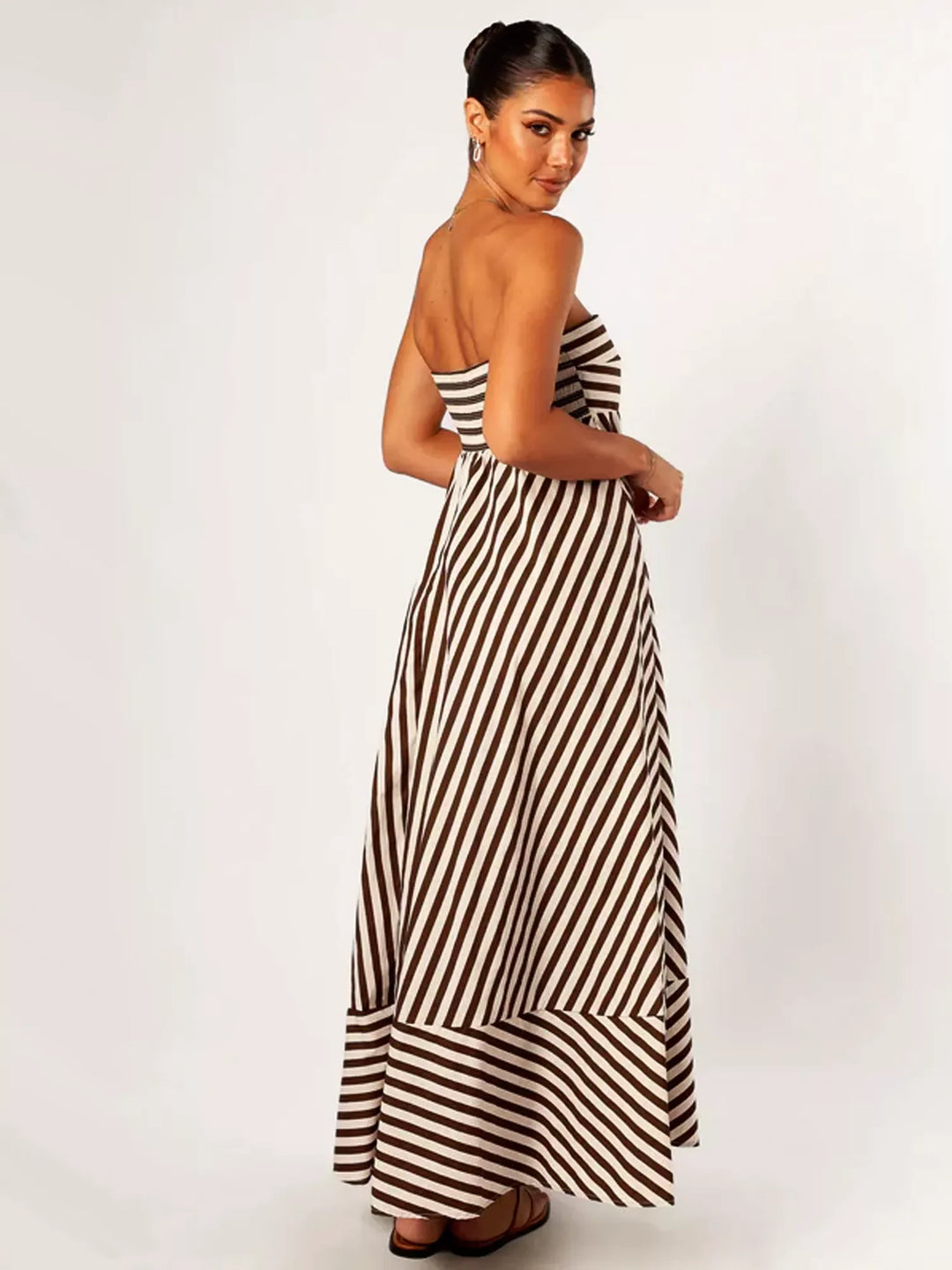 Hannah- Ruched Maxi Dress