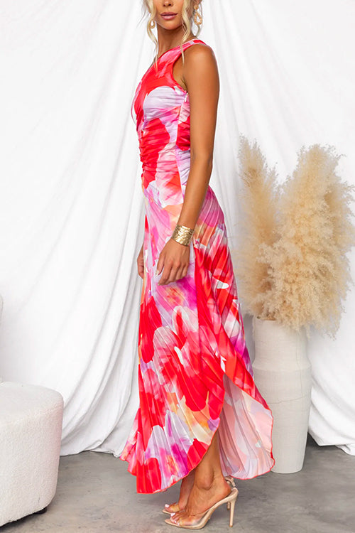 Celia | Vibrant Printed Gown