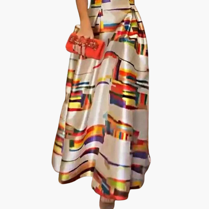 Misty™ | Geometric Maxi Dress