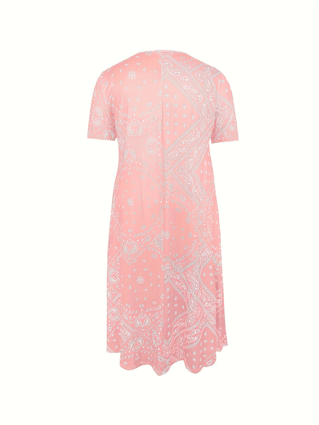 Yuki™-Casual Paisley Print Dress