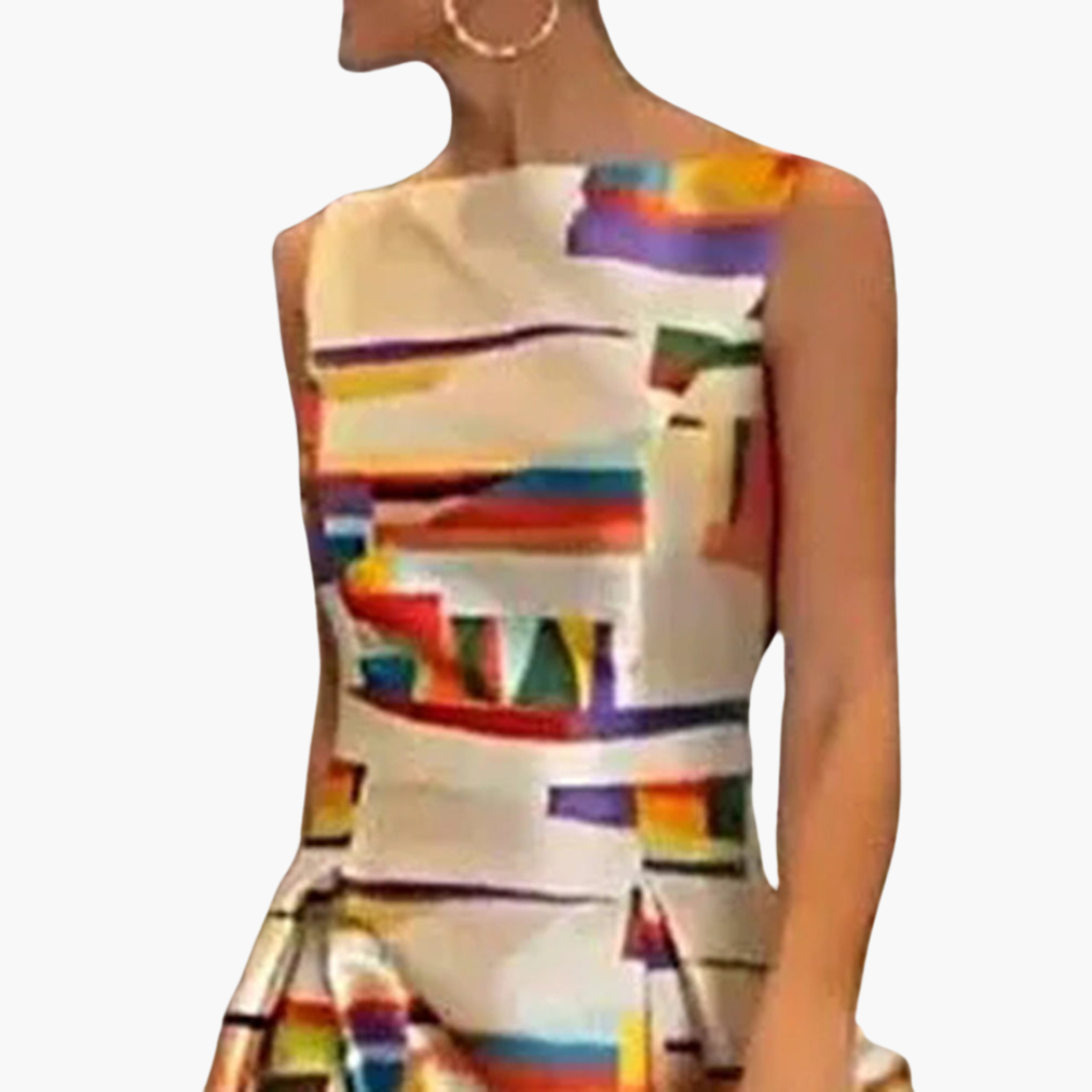 Misty™ | Geometric Maxi Dress