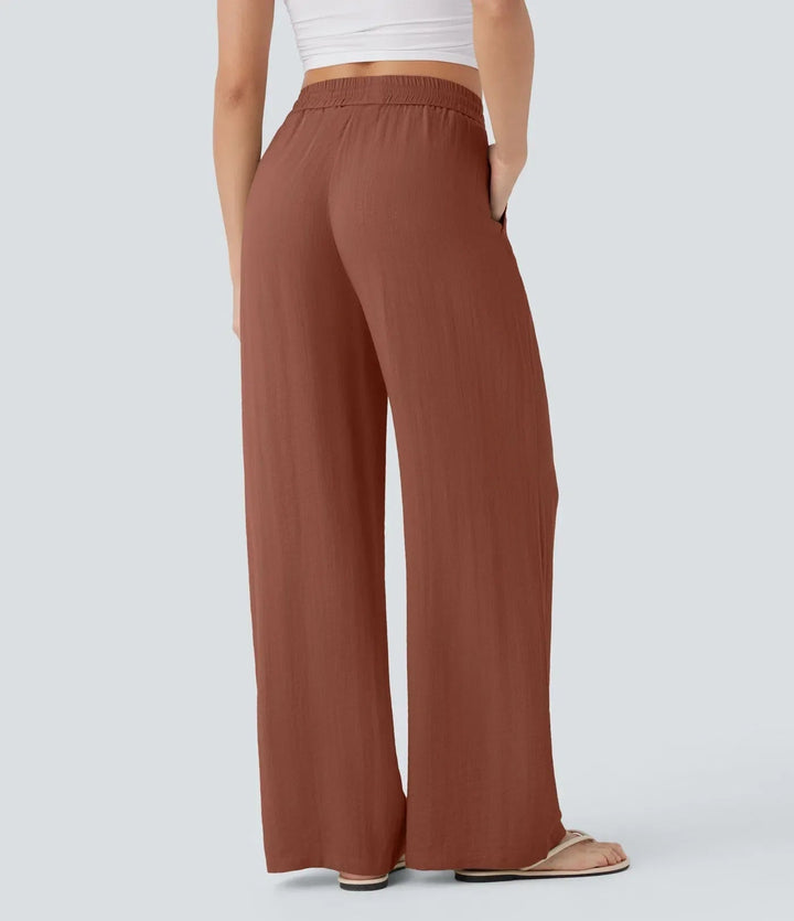 Zafeiria™ - Elegant linen pants