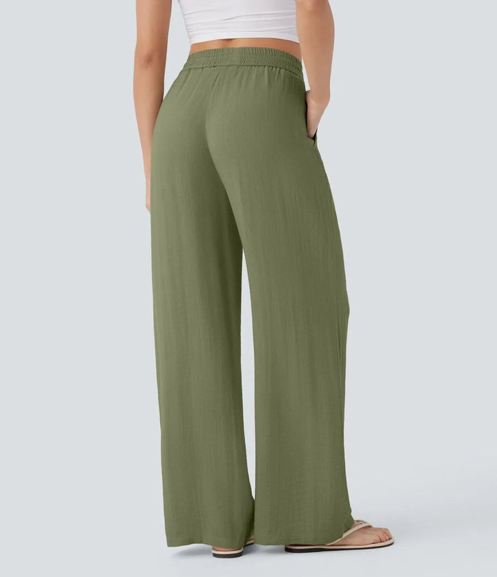 Zafeiria™ - Elegant linen pants