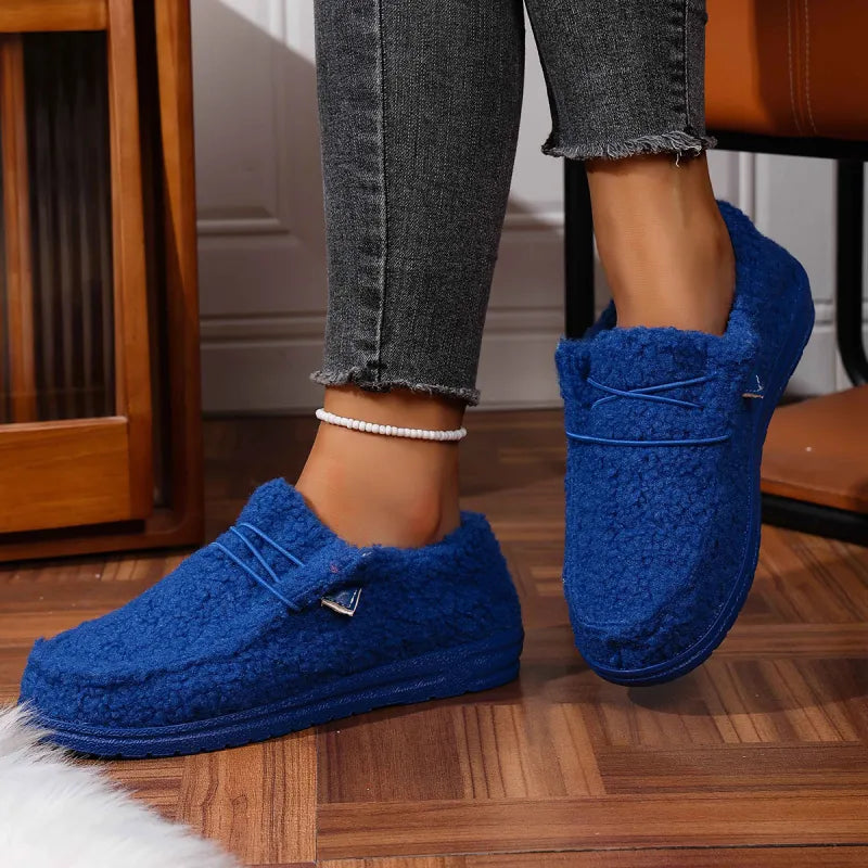 Luna™ | Warm Teddy Slippers