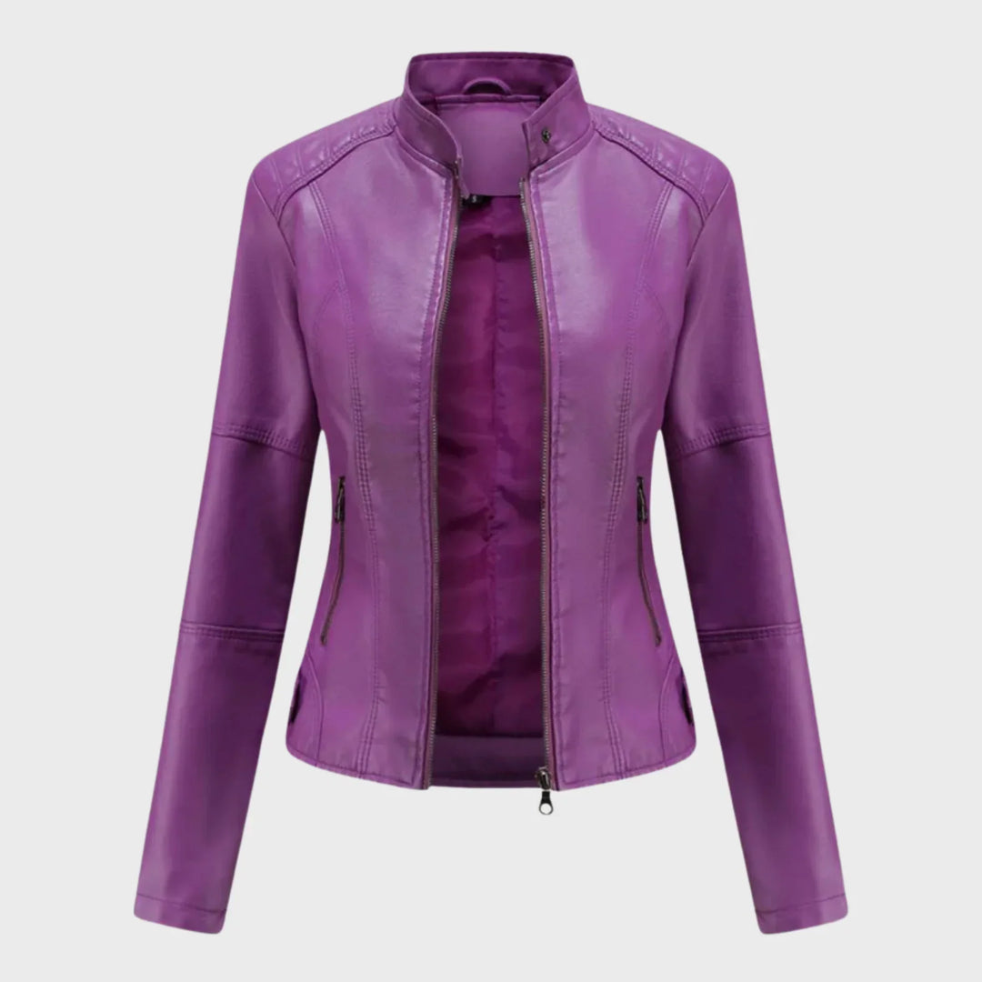 Romina | Casual Leather Jacket