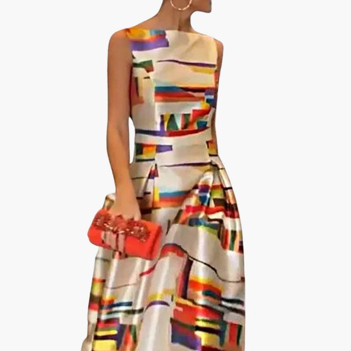 Misty™ | Geometric Maxi Dress